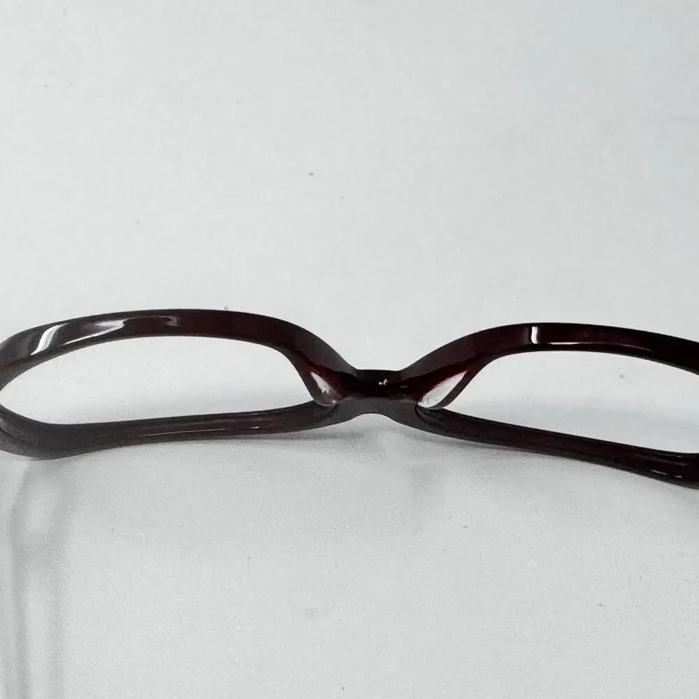 Tura MOD.003 BUR Burgundy Oversized Square Sunglass / Eyeglass Frames 60-13-130